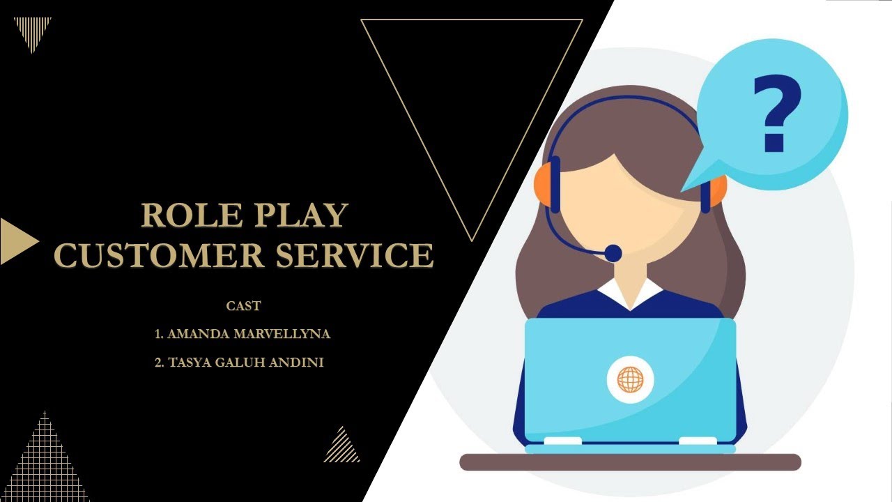 ROLE PLAY CUSTOMER SERVICE YouTube
