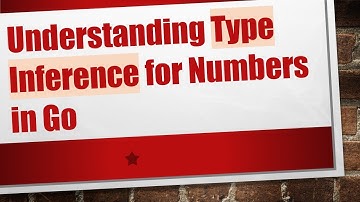 Understanding Type Inference for Numbers in Go