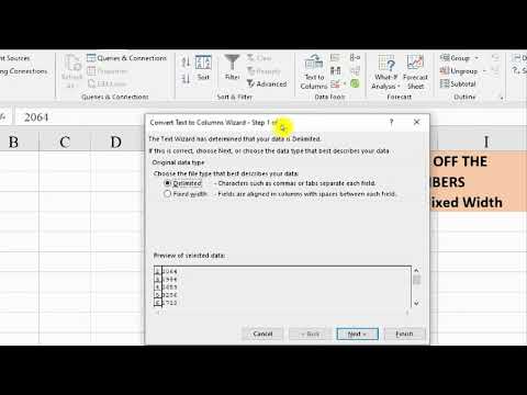 121 - #TextToColumn Fixed Width Feature