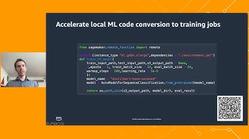 Machine Learning in 15: Train your ML models at scale- AWS Machine Learning in 15