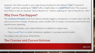How to Initialize State Using useSearchParams in Next.js Without Delay