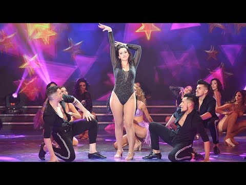 ¡Leticia Siciliani sorprendió en la pista y abrió el #Merengue en #SúperBailando!