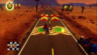 Crash Bandicoot N. Sane Trilogy Playthrough - Orange Asphalt Crystal Clear Gem