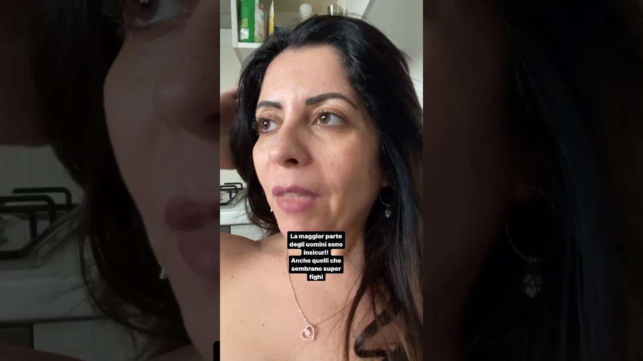 La maggior parte degli UOMINI sono INSICURI