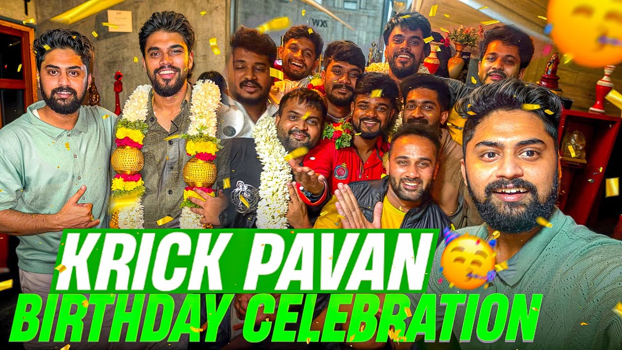 ಕಿರಿಕ್ ಪವನ್ Birthday Clebration 🎉 |Crazy Birthday Vlog|PS5 Gift|Vikas Vlogs 