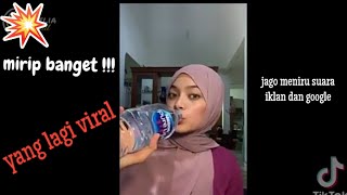 CEWEK INI BISA MENIRU SUARA IKLAN DAN GOOGLE MIRIP BANGET