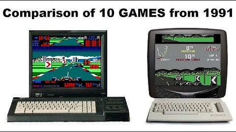 COMMODORE 64 and AMSTRAD CPC time travel 1984-1993 part 8/10 : Comparison of 10 GAMES from 1991