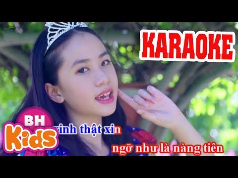 KARAOKE Nhạc Thiếu Nhi - Bạch Tuyết và Bảy Chú Lùn