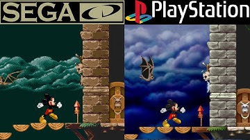 All Sega CD Vs PS1 Games Compared Side By Side