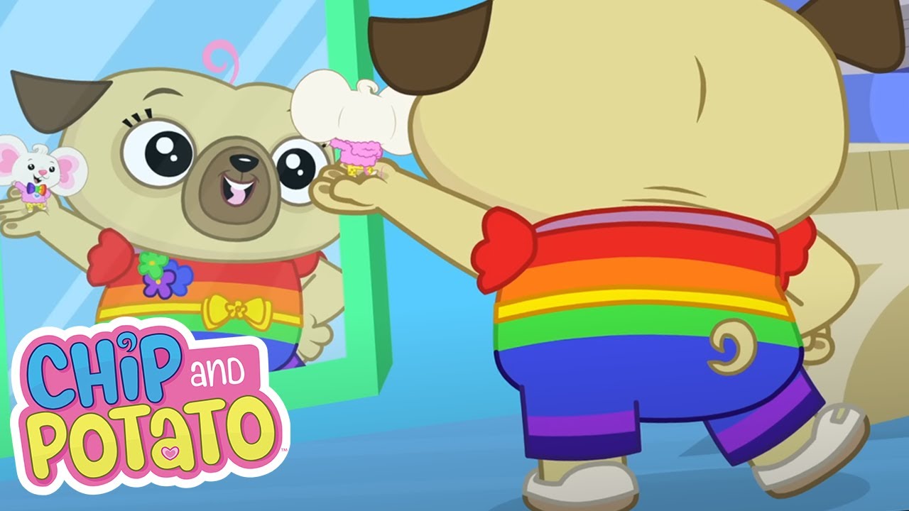 Chip and Potato | Moda na mopsa | Kreskówki Dla Dzieci | Obejrzyj więcej w Netflix