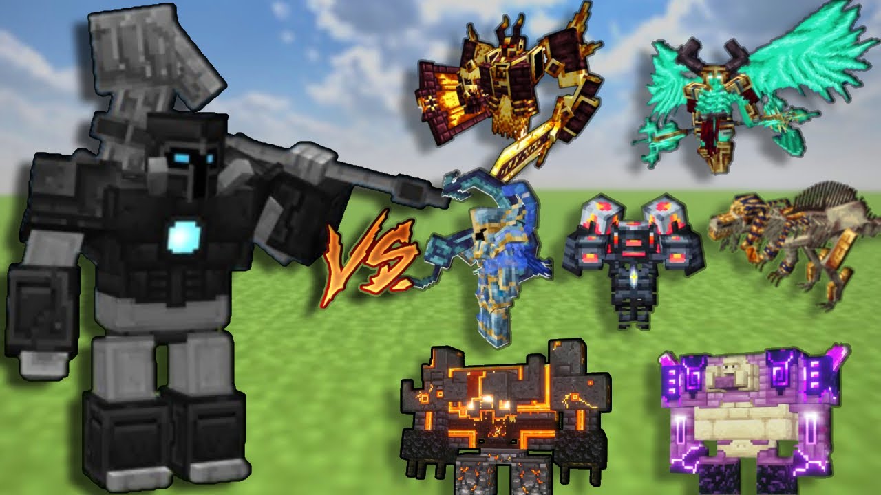 NAMELESS GUARDIAN Vs L_Ender 's Cataclysm | Minecraft Mobbattle