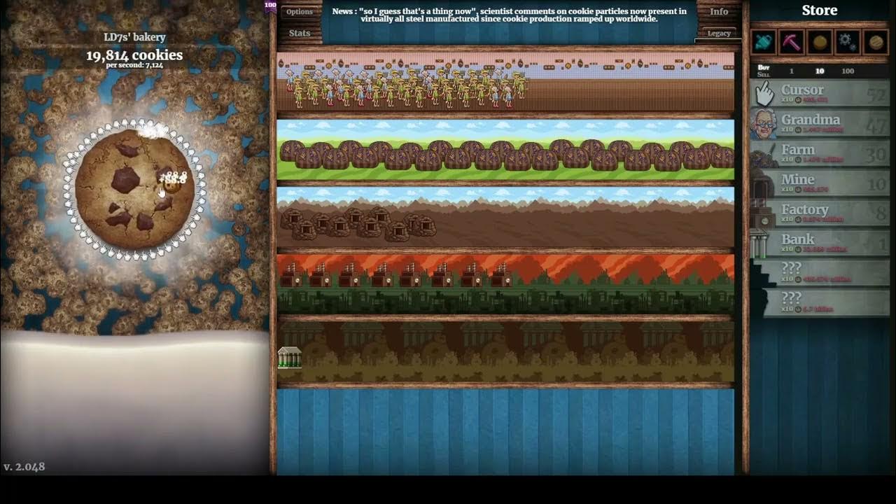 Cookie Clicker Steam, Starting with v 2.048 (EP1) YouTube