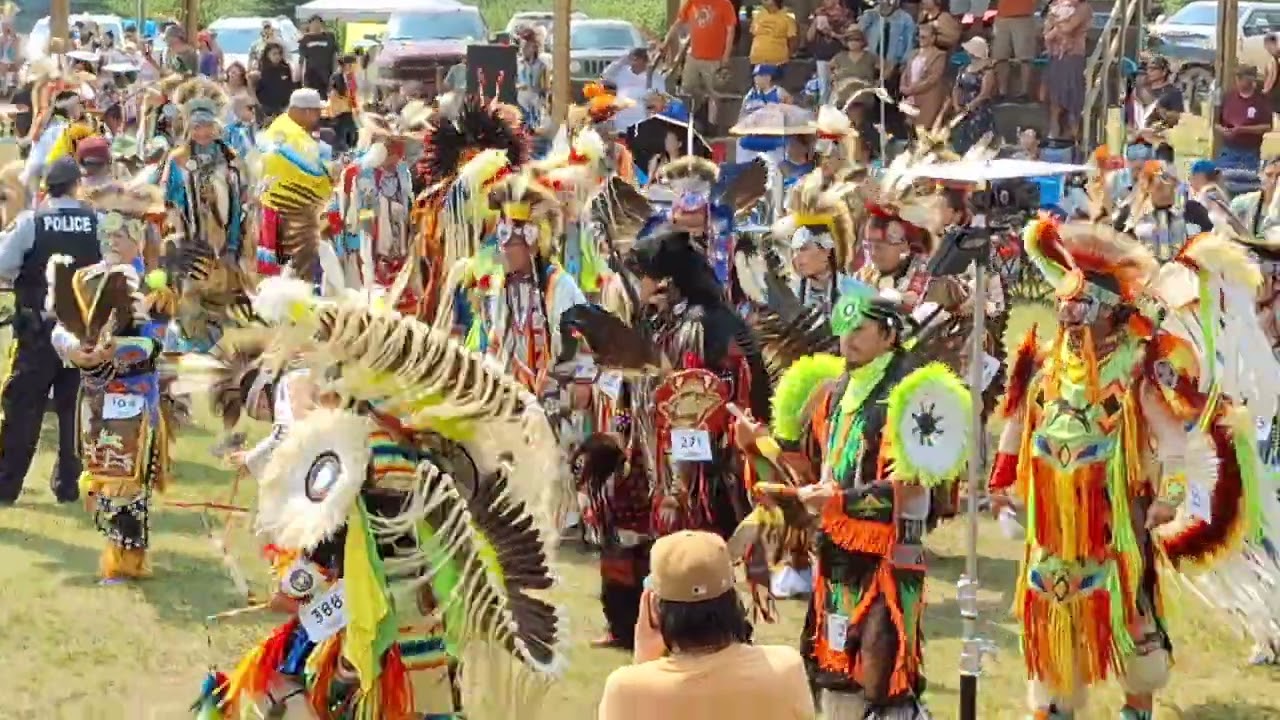 GRAND ENTRY- Sunday, July 28, 2024 Thunderchild Pow-wow