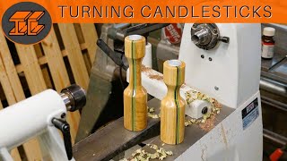 Woodturning Colored Candlesticks on the Lathe
Woodturning colored candlesticks on the lathe. Great lathe turning project using elm and colored birch woods. Finished with friction polish, which you can see how to make here: https://youtu.be/LuyZjJ2rbOc
@industrialcomfort
www.etsy.com/shop/industrialcomfort Woodturning Colored Candlesticks on the Lathe