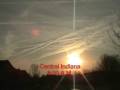 Chemtrails vs contrails  central indiana
