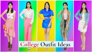 Outfit Ideas - First Day At College | #LookBook #Styling #Fashion | DIYQueen