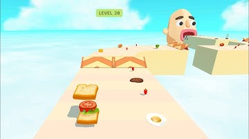 Sandwich Runner Max Levels Game Mobile Update All Trailers ios, Android Gameplay Walkthrough AAA(1)