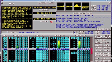 Crying Chips Part 4 (work in progress) - amiga protracker module - Jess the Wet Machine