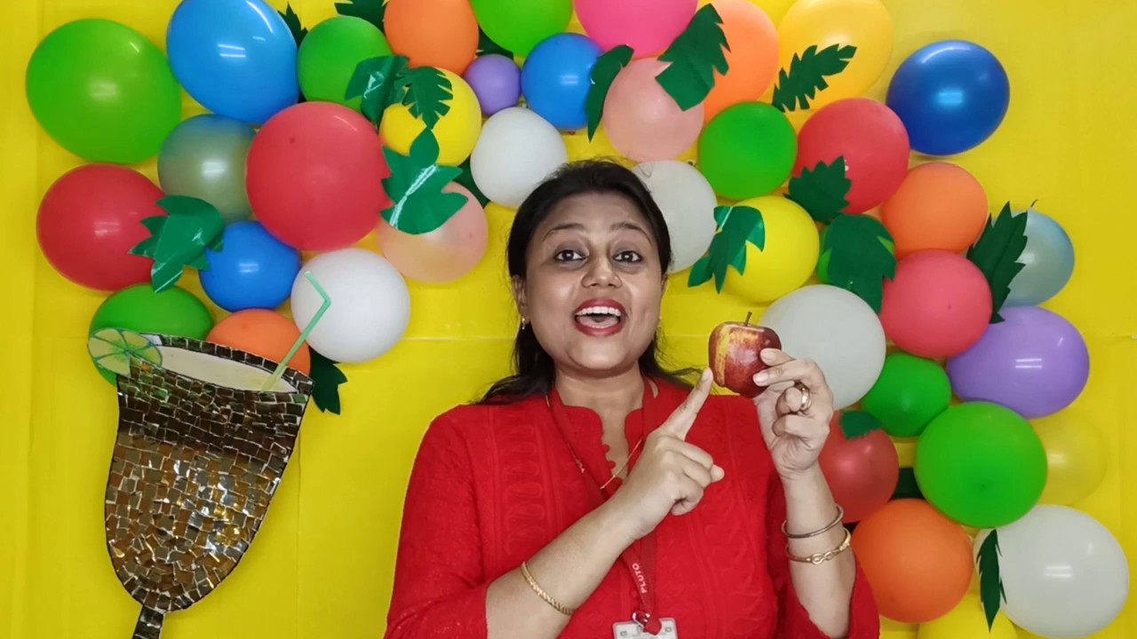 Let Us Learn about Fruits - APPLE !!!