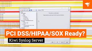 Syslog &amp; SNMP Traps Management Made Easy | SolarWinds Kiwi Syslog Server
