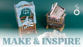 Step-by-Step: How to Build the 3D Keepsake Cradle 🛠️👶 | Tonic Studios