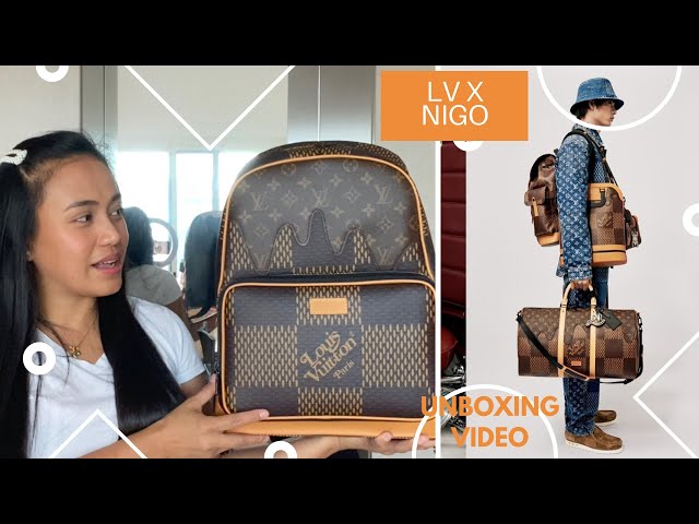 LOUIS VUITTON X NIGO CAMPUS BACKPACK #unboxingvideo #louisvuittonxnigo # louisvuitton