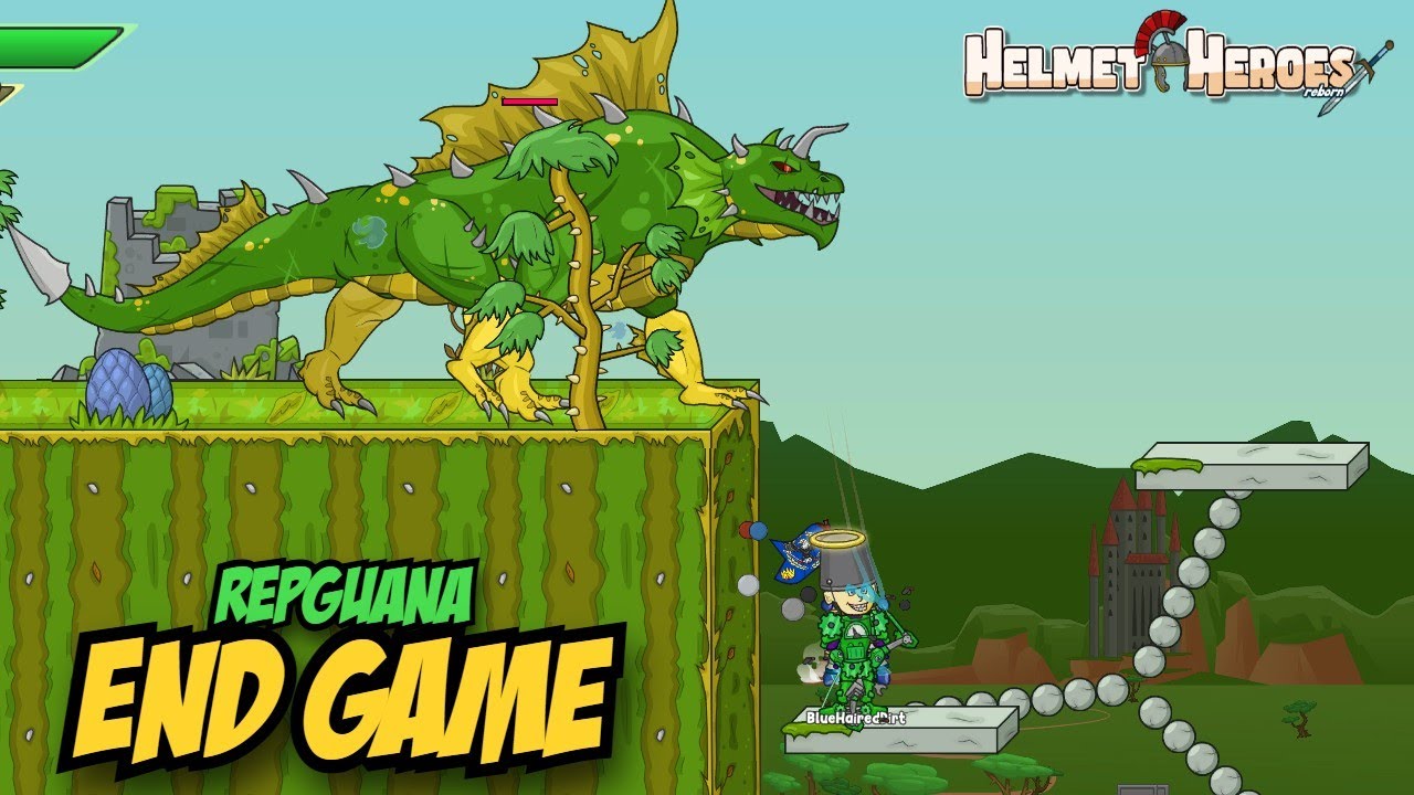 Repguana здесь (это не кликбейт) в Helmet Heroes Reborn