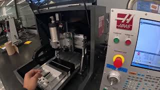 CIM | Using an Edge Finder on a HAAS Desktop Mill