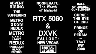 RTX 5060 | DXVK (Guest Appearance by DXWrapper)