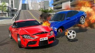 Car Crash Race Compilation Simulator 3D - Real Extreme Beam Driving Derby Car - Android GamePlay screenshot 4
