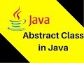 8.17 Abstract Class in Java Tutorial Theory