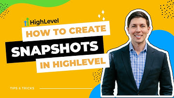 GoHighLevel: How To Create Snapshots in HighLevel [The EASY Way]