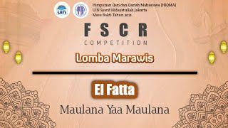 EL FATTA II Maulana Ya Maulana Ya Sami Duana II MAN 2 Kota Bogor II FSCR Marawis