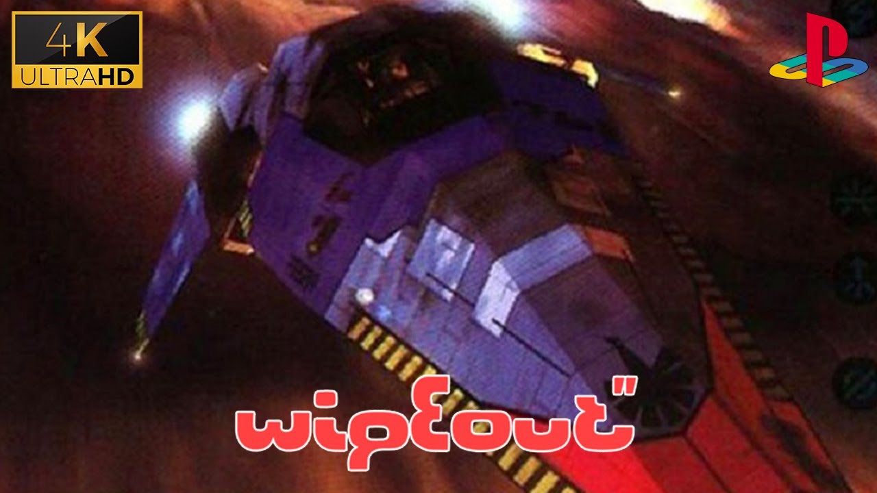 PS1 First Look [043] | WipEout (US) (1995) | 4K60ᶠᵖˢ