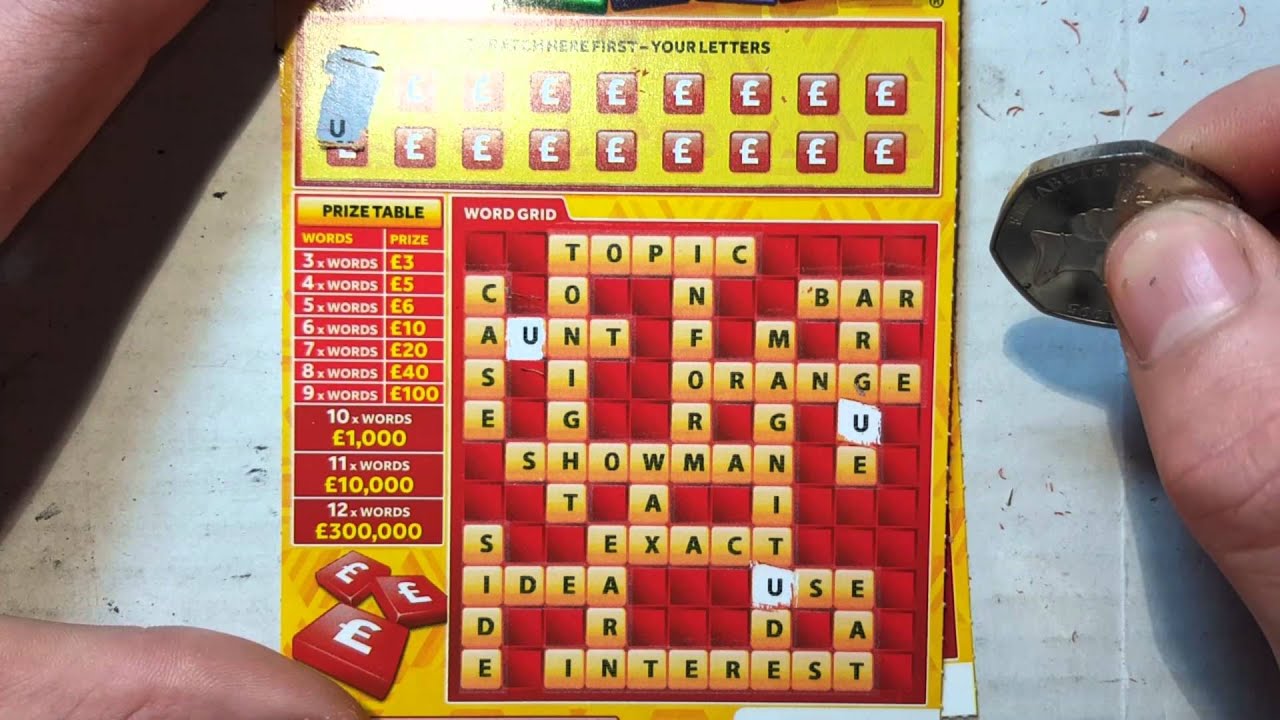 Luckyscratchcards  cash word episode