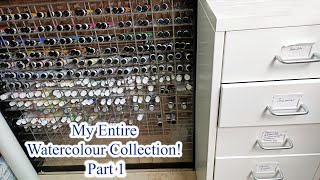 My Entire Watercolour Paint Collection! Part 1