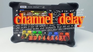 Hantek Programmable DC power supply HDP4424B ——Channel delay