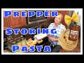 Prepper's Inexpensive Way To Store Pasta Long Term | Food Storage |