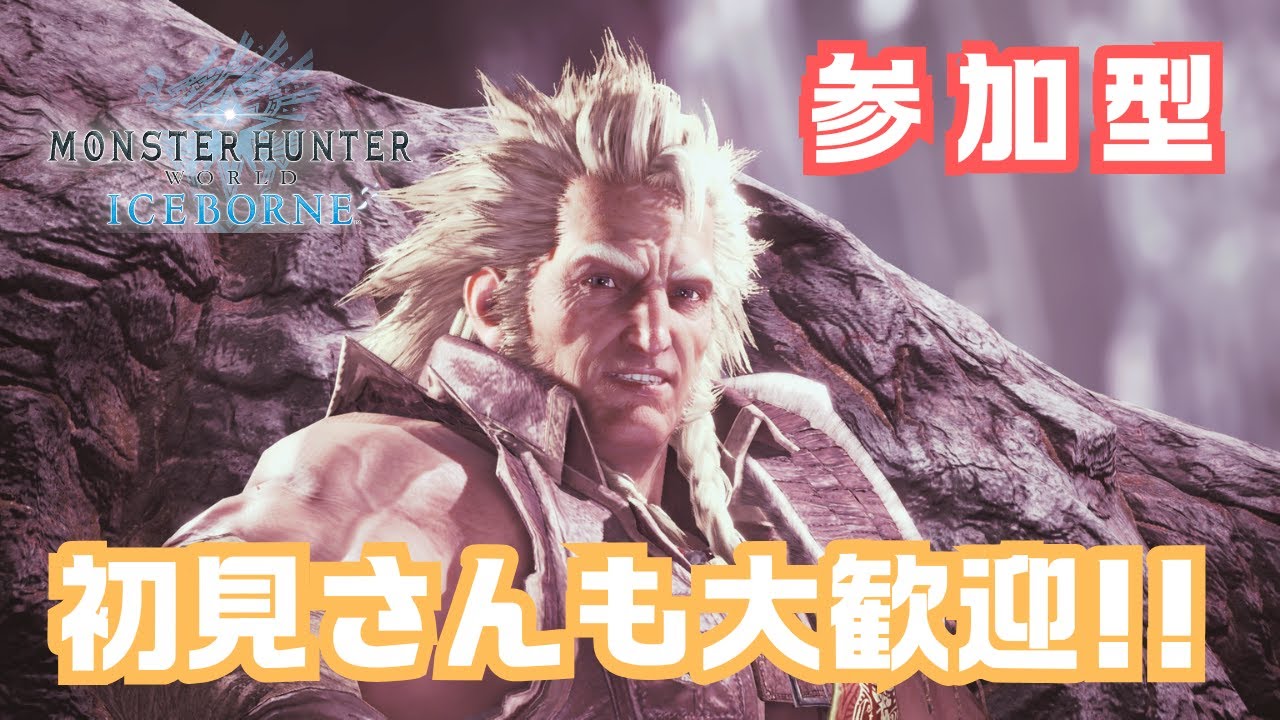 【アイスボーン 参加型 steam版】えーっと、微熱なんで省エネでやります。