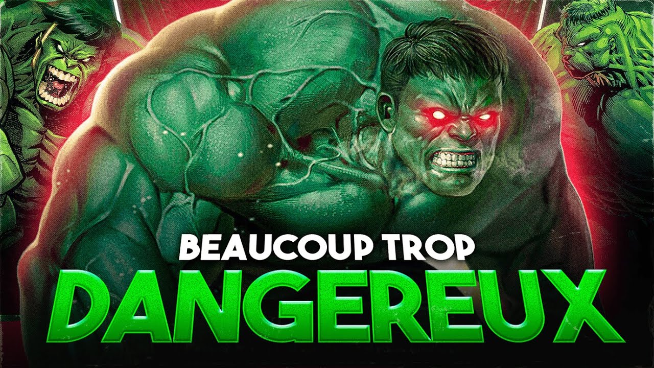 Pourquoi HULK est BEAUCOUP TROP DANGEREUX pour l’UNIVERS MARVEL ?!