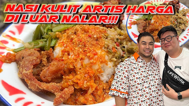 IVAN GUNAWAN JUALAN NASI KULIT GAK MASUK AKAL HARGANYA!!