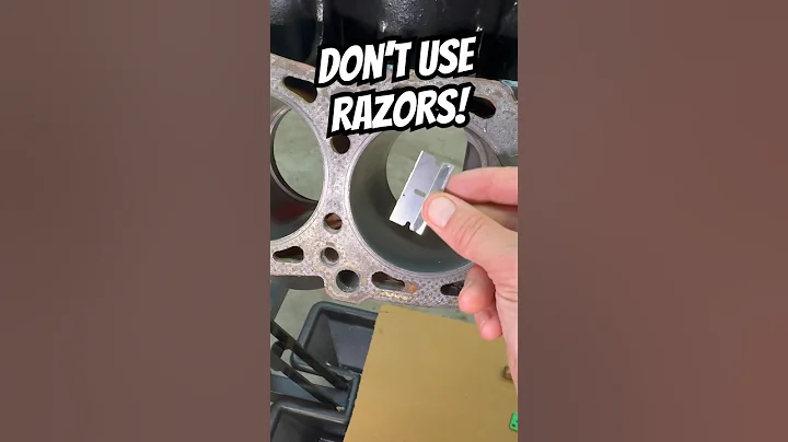 DIY Mechanic Tip: How To Remove Gasket Material Faster