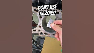 DIY Mechanic Tip: How To Remove Gasket Material Faster