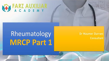 MRCP UK Part 1 Exam Preparation | MRCP PART 1 Rheumatology Live Class | Farz Academy