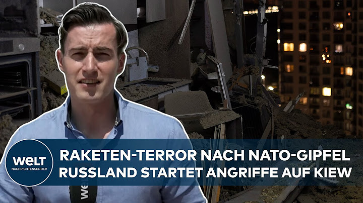 RAKETENTERROR AUF KIEW: Tote und Verletzte nach Angriff von Russland auf die Ukraine I WELT Thema