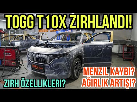 Yeni TOGG T10X Zırhlandı! Zırhlı TOGG Özellikleri?