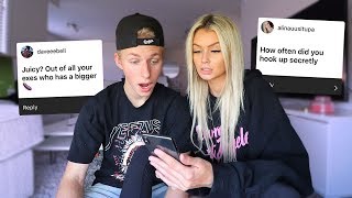 answering your JUICY questions about our relationship..