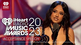 Becky G Wins Latin Pop Song Of The Year At The 2023 iHeartRadio Music Awards