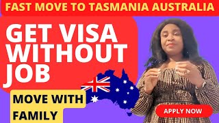 MOVE TO TASMANIA AUSTRALIA NOW ! GET 5 YEARS VISA WITHOUT HAVING JOB OFFER | VISA 491 AUSTRALIA screenshot 1