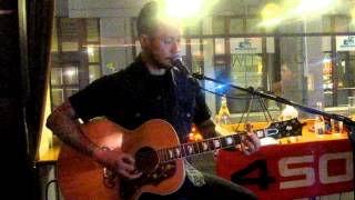 Video thumbnail of "Matt Heafy acoustic Hallelujah - Restaurant 2112 Gothenburg - HD"